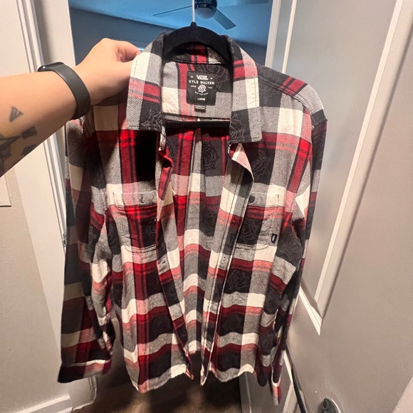 Vans Men’s Flannel - Picture 2 of 2